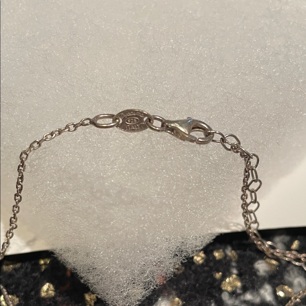 Silver Heart and Butterfly Necklace 925 Michael Hill and Dyademo made in Italy - Picture 5 of 9